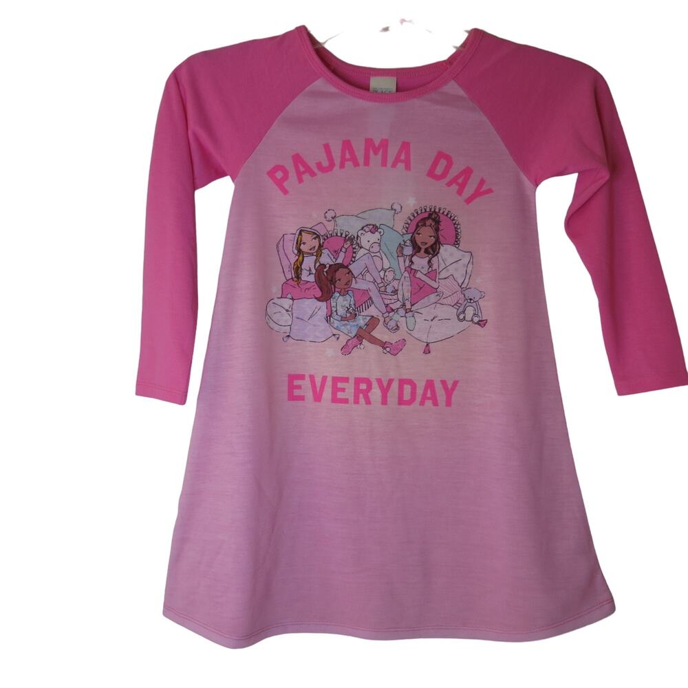 THE CHILDRENS PLACE *NWT* Night Gown Size XS 4 Girls Pajama Day Everyday Pink